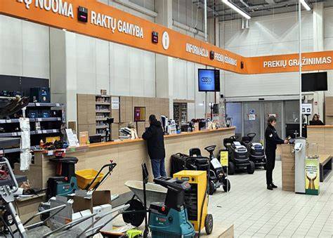 Įrankių atsiėmimo punktas