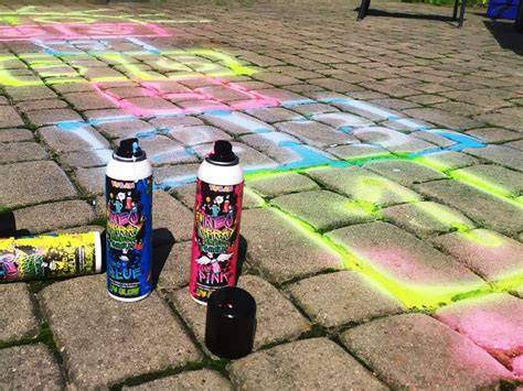 Purškiami chalk sprayi - naudojimo galimybės