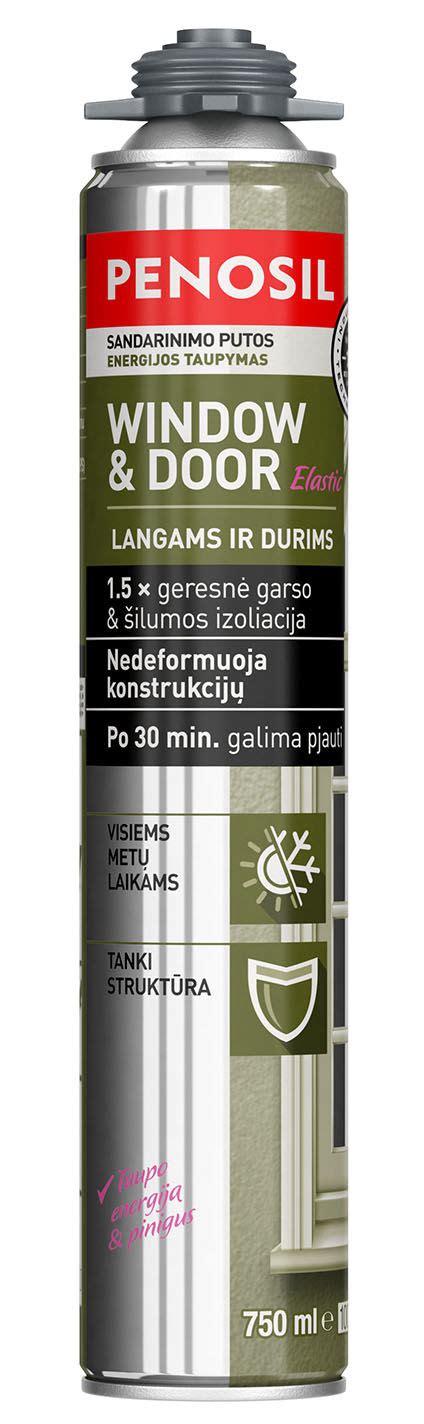 Grafikas: purškiamos putos, plėtimosi tankis ir šilumos laidumas