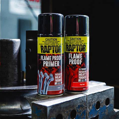 U-POL RAPTOR Flameproof paint maketas arba spalvų pavyzdys