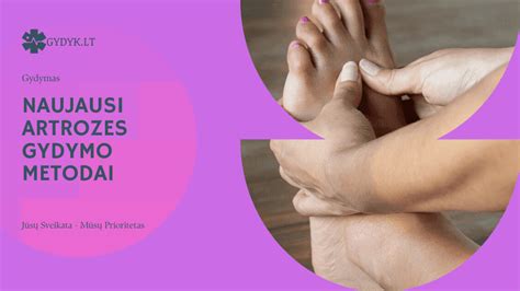 Infografika, vaizduojanti skirtingus artrozės gydymo metodus