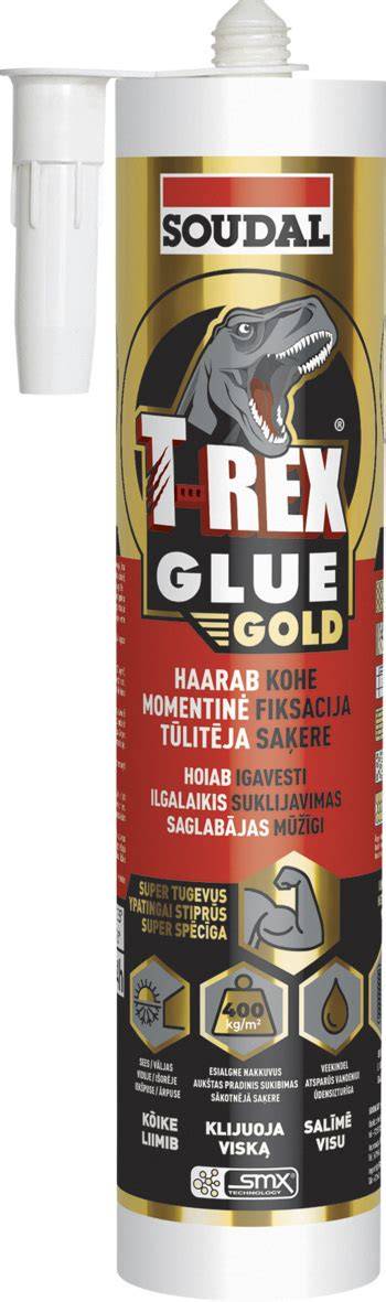 Fig. 2. T-Rex Gold: didelis pradinis sukibimas ir elastingumas