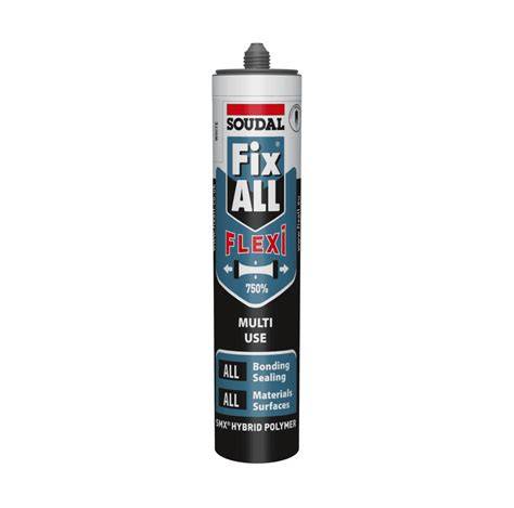 Fig. 3. Soudal Fix ALL serijos klijai apžvalga