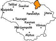 Gipso telkiniai Lietuvos žemėlapyje: biržai, pasvalio regionas