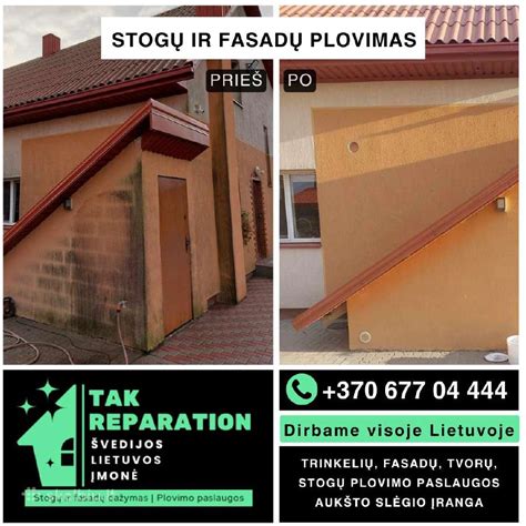 Fasadų ir lauko plytelių palyginimas