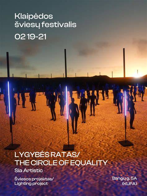 Klaipėdos šviesų festivalio pagrindinės instaliacijos