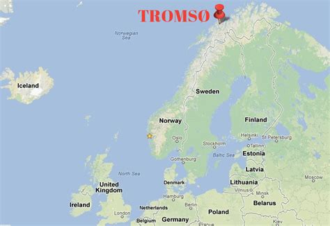 Mapa: Tromsø regiono darbo galimybės plytelių klojėjams