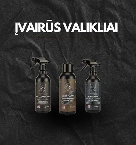 Chemikaliniai valikliai pelėsiui tirpinti