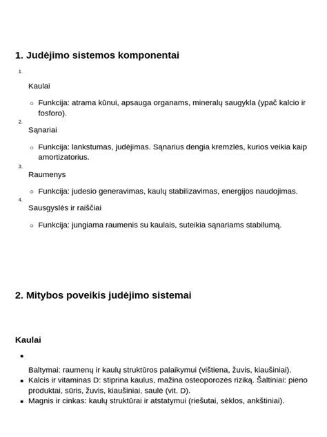 Infografika: Linijiniai judėjimo sistemos komponentai ir their tarpusavio ryšiai