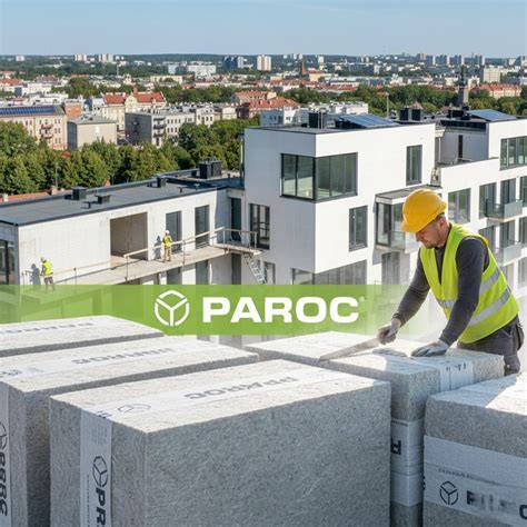 Paroc gamybos istorijos grafikas: platus akmens vatos gamybos etapų schema