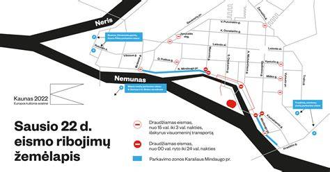 Mapa: Kauno regiono keliai ir ribojimai išvežimo operacijoms