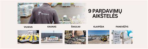 Kontaktai ir pardavimo aikštelės