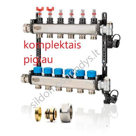 ryskys_kolektoriaus_montavimas