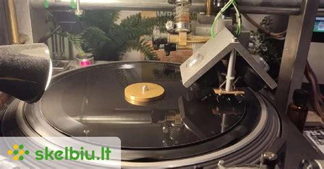 Vinilo plokštelių gamyba proceso schema