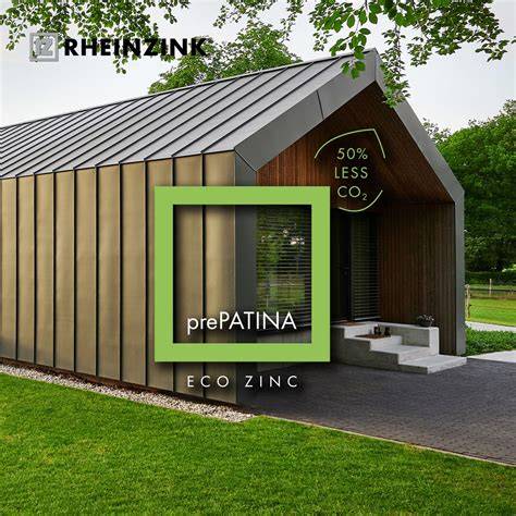 RHEINZINK lietvamzdžiai - natūrali patina