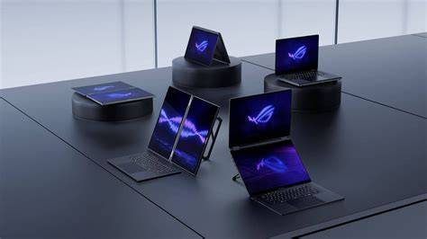 ASUS serijų pavyzdžiai: ZenBook, VivoBook, ExpertBook, ROG
