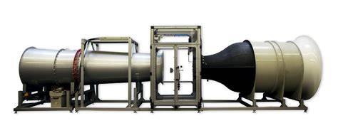 Westenberg Wind Tunnels aerodinaminis vamzdis erdvėje - vizualinis brėžinys