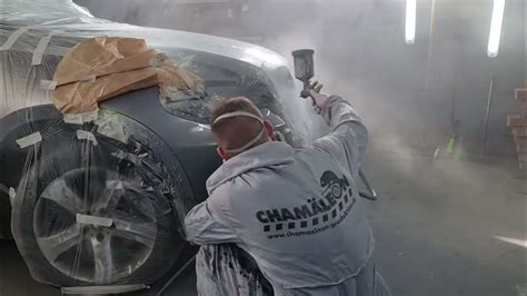 Automobilio buferio paruošimas klijavimui