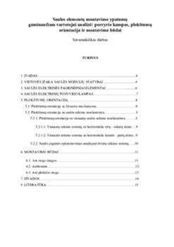 Grafikas: dailylenčių montavimo logika ir tarpai tarp elementų