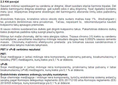 Išorės ir vidaus tinkavimo palyginamojo brėžinio infografika