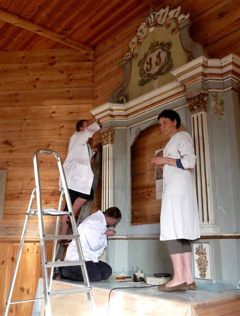 Nuotrauka: Palangos bažnyčios paveikslo restauravimo centras ir restauratoriai