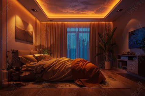 LED juostų slepimo idėjos vizualiai