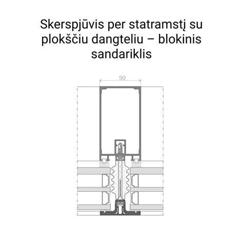 Kalzip aliuminio fasadų sistema ir falcinė danga