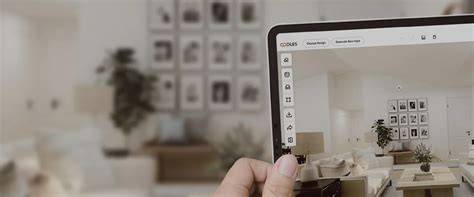 Smart finishing tiles visualisation
