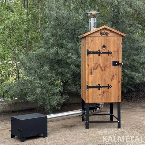 Nuotrauka: Kalwood Classic 225L medinė rūkykla