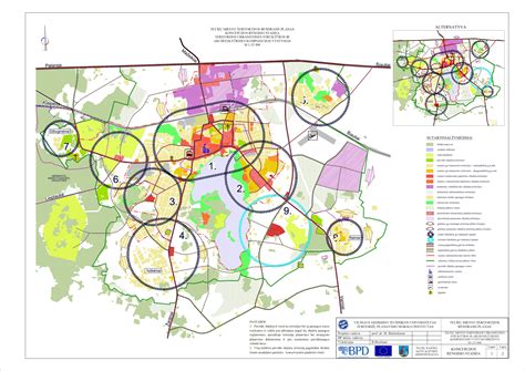 Mapa: energetinė infrastruktūra regione