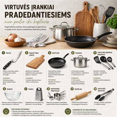 Keptuvės priežiūros grafikas: kasdienė, savaitinė, mėnesinė