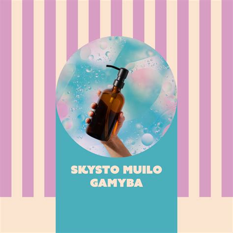 Skysto muilo dozatoriaus tamsaus stiklo interjerui infografika