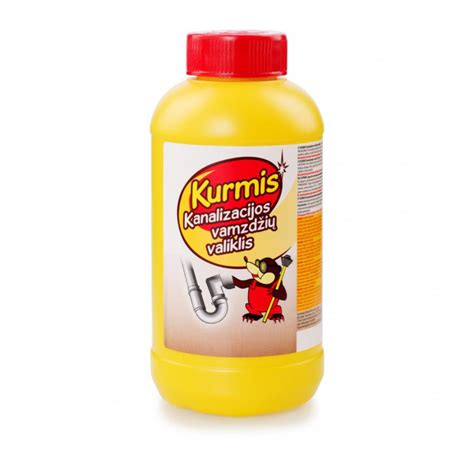 Pakuotės su vamzdžių valymo granulėmis