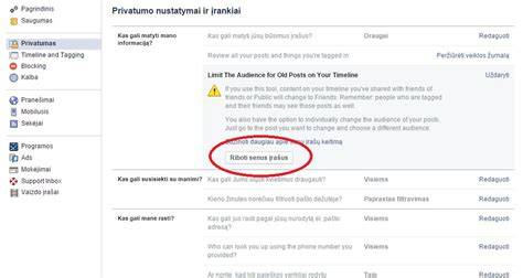 Infografika: Privatumo nustatymai Facebook’ai - kas mato mano įrašus