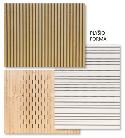 Perforuotos Cleaneo akustinės plokštės