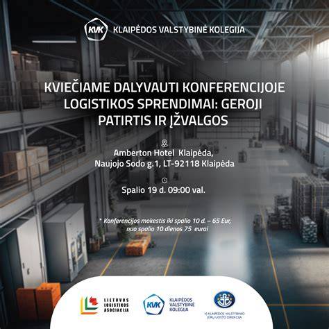 Logistikos sprendimai: pirkėjo patogumui
