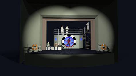 Loftas festivalio scenografija 3D žemėlapiai