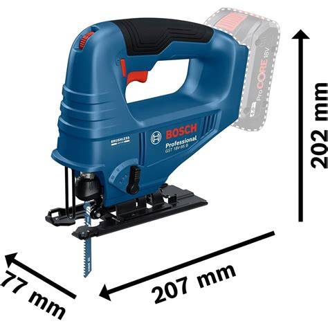 Bosch GST 18V-95 B pan.), įrankio dalys