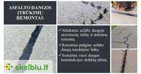 Infografika: Asfalto dangos įrengimo etapai