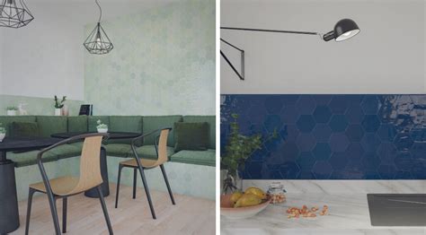 kolekcijų pavyzdys: Stripes ir Zellige Hexa