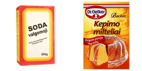 Kepimo soda ir actas valymui