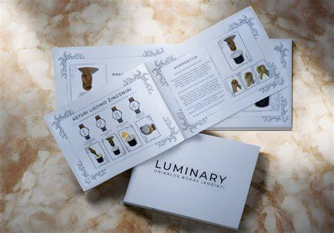 Luminary rankų liejimo rinkinio pavyzdžiai: Classic ir Premium serijų skirtingos galimybės