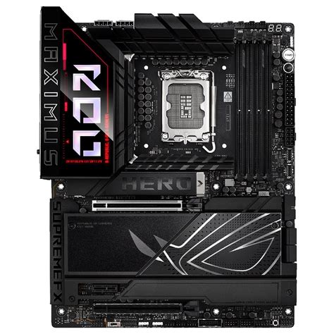 ROG Maximus X Hero ATX išvaizda ir dizaino ypatumai
