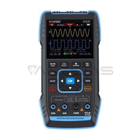 2 MHz sinusoidinio signalo osciloskopo vaizdas kompiuteryje