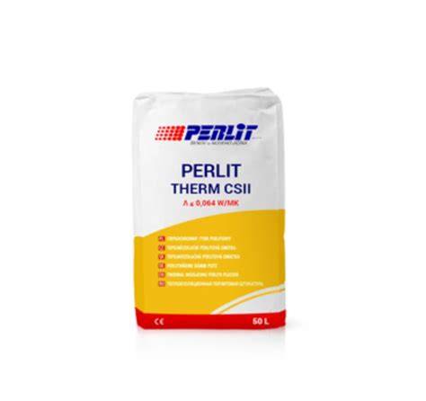 Žemėlapis: Perlit Therm CSII taikymo regionai