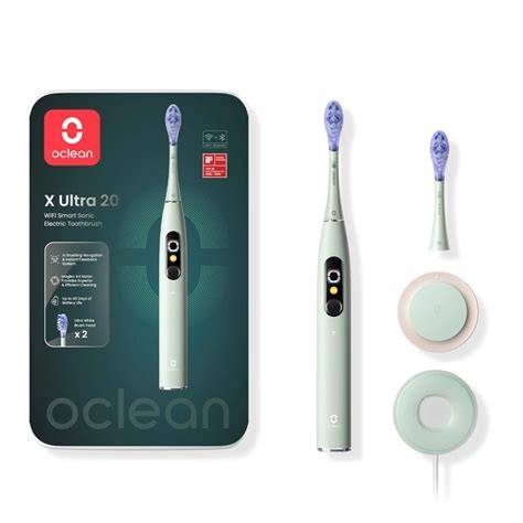 Nuotrauka: Oclean X Ultra 20 S dizainas ir šepetėlių galvutės