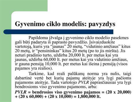Gyvenimo ciklo apžvalga SIP namų kontekste