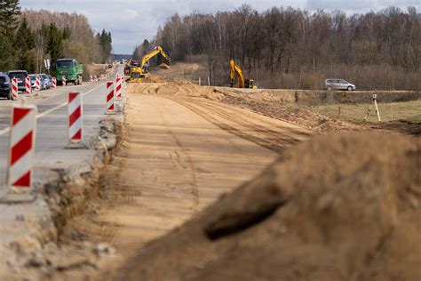 Kelio rekonstrukcijos vaizdas