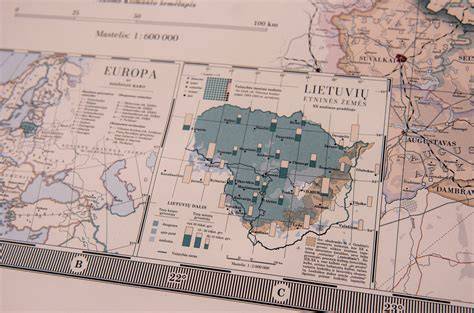 Map: Ermito parduotuvių tinklas Lietuvos miestuose