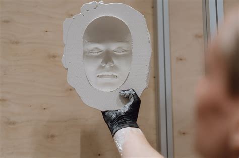 Gipso liejimo procesas